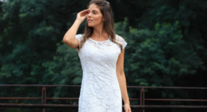 Por que usar vestido de renda? Porque sim!