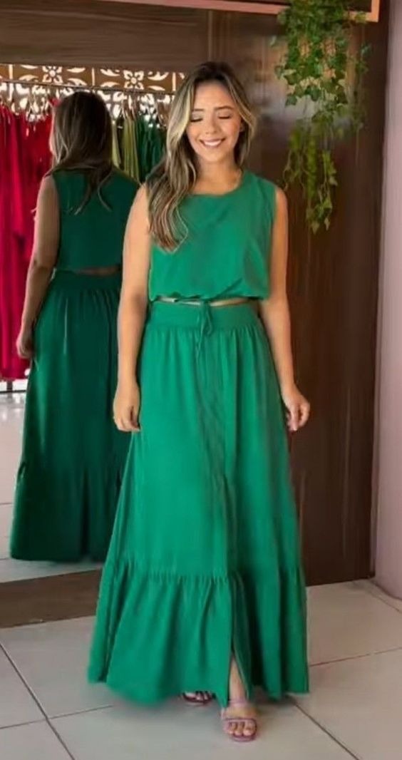7 dicas para criar um look casual e elegante com vestido longo