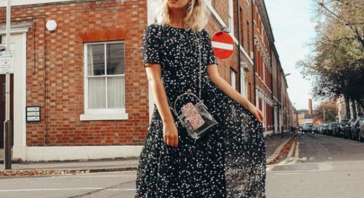 sapato para vestido midi