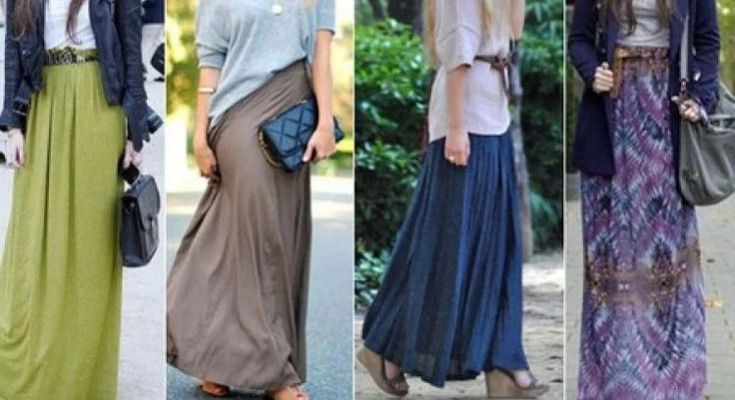 saias longas