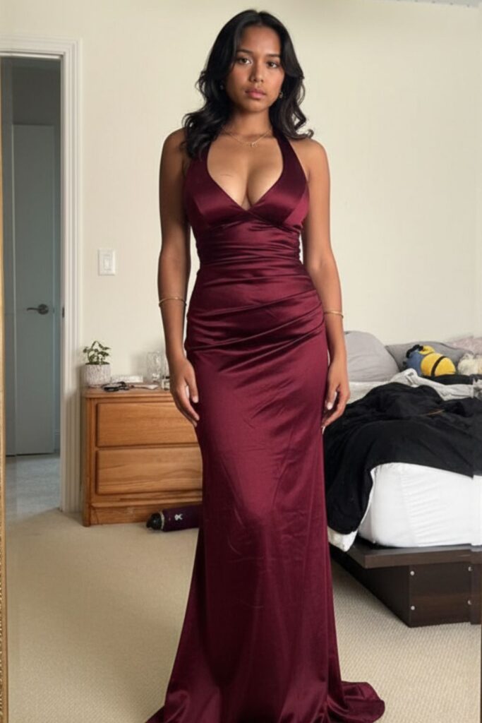 Vestido longo confortável para passeio e eventos