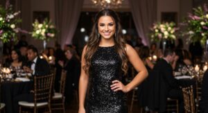 Acessórios para Vestido de Paetê Preto: 12 Combinações para Festa