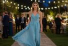 Serenidade em Movimento: Deslumbre com Vestidos Longos Azul Serenity e Arrase na Festa!