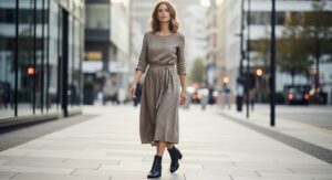 Vestido Básico com Bota: Como Usar, Combinar e Criar Looks Modernos em Qualquer Estação