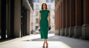 Vestido Básico Verde: Como Usar, Combinar e Criar Looks Sofisticados