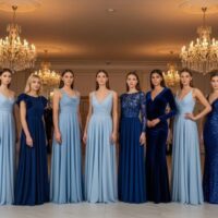 Vestidos Formais Azuis: 25 Looks Chiques Para Casamento e Formatura Vestidos Formais Azuis