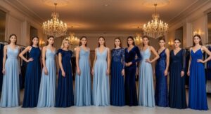 Vestidos Formais Azuis: 25 Looks Chiques Para Casamento e Formatura