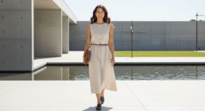 Vestido Midi Básico: Como Usar, Combinar e Criar Looks Elegantes