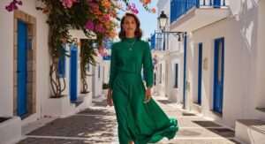 Vestido midi tendencia verao 2026 - Vestidos Basicos