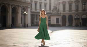 7 ideias de looks com vestido midi que vão bombar no verão 2026