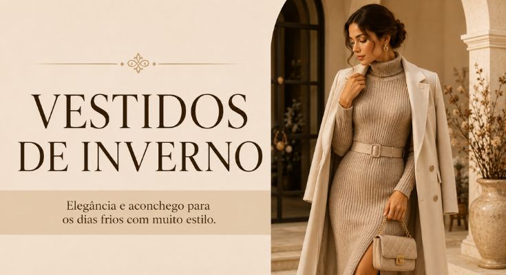 Vestidos de Inverno - Vestidos Básicos
