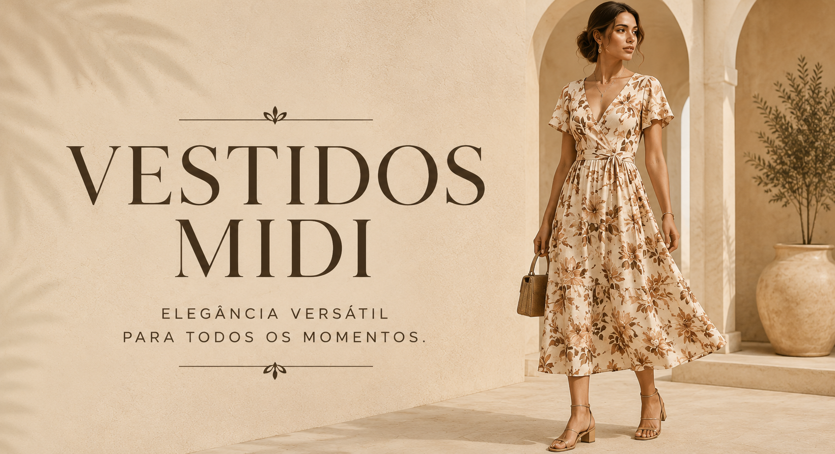 Vestidos Midi - Vestidos Básicos